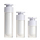 in stock Cosmetic Vacuum Lotion Bottle 15-30-50ml Essence Press Bottle White Double Layer Eye Cream Bottled