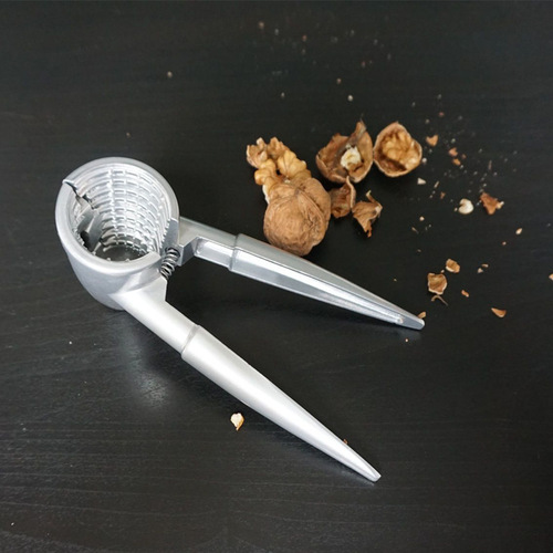 Funnel walnut clip thickened zinc alloy walnut sheller hazelnut clip household pliers walnut peeling tool