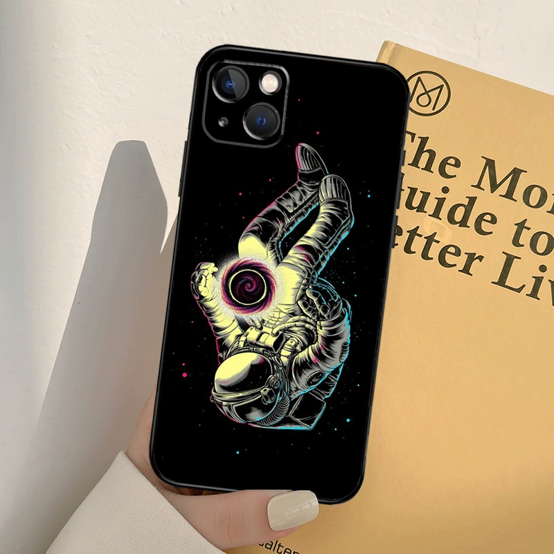 Подходящий чехол для телефона Apple Space Spaceman Art чехол iPhone 13 12 mini 11 Pro