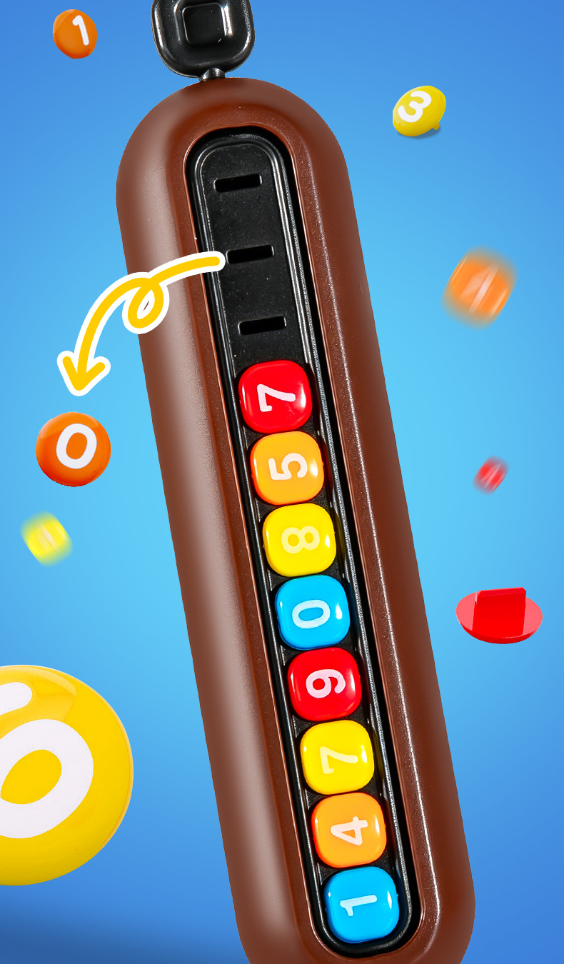 M&M's Parking Number Plate with Dual Numbers, Hideable, New Model for Girls, Temporary Car Moving Phone Number Plate, Car Interior Accessory