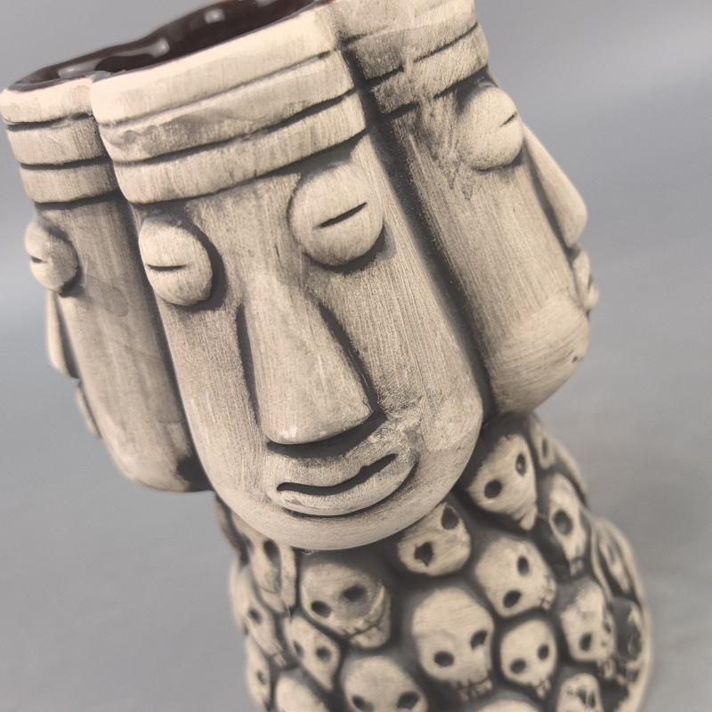 Personalidad Hawaiiana cuatro tazas de cóctel budista tazas de cerámica tazas creativas Tikki tazas de taza zombi taza
