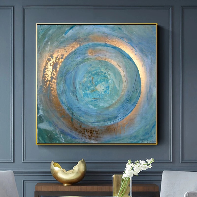 Modern Abstract Art Graphic Canvas Painting Mural Poster Wall Art Modern Living Room Bedroom Decorative Painting