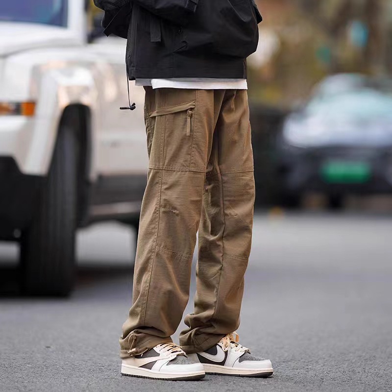 Comercio exterior al por mayor pantalones de combate verano de los hombres al aire libre pantalones de senderismo impermeables deportes americanos herramientas de registro pantalones largos delgados