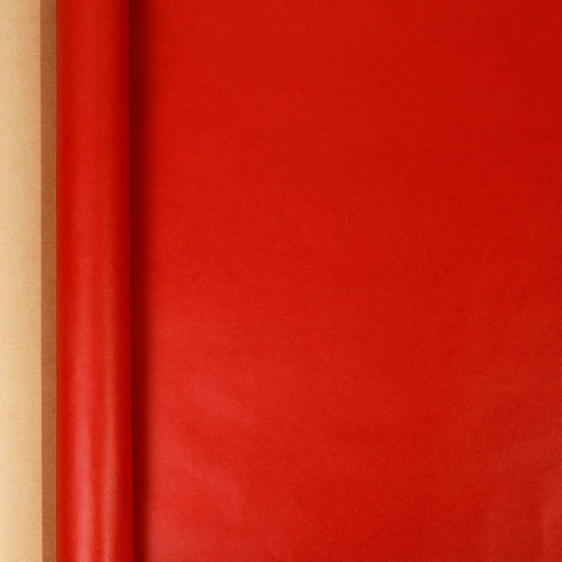 Transfronterizo Amazon gran tamaño de Navidad retro papel de papel kraft papel de embalaje de regalo de pino rojo