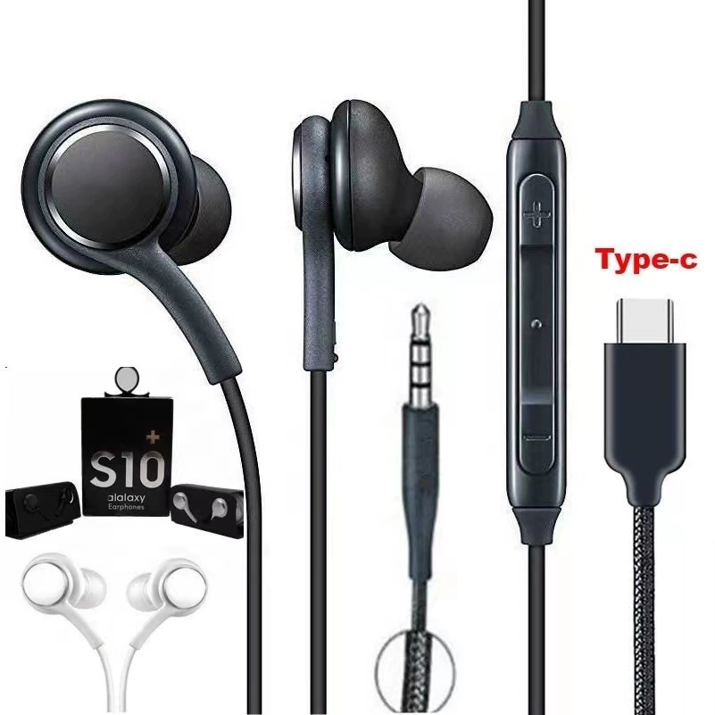 For Samsung AKG Note10/N20/s20 headphone TYPE-C digital in-ear wire headphones subwoofer For Samsung AKG Note10/N20/s20 headphone TYPE-C digital in-ear wire headphones subwoofer