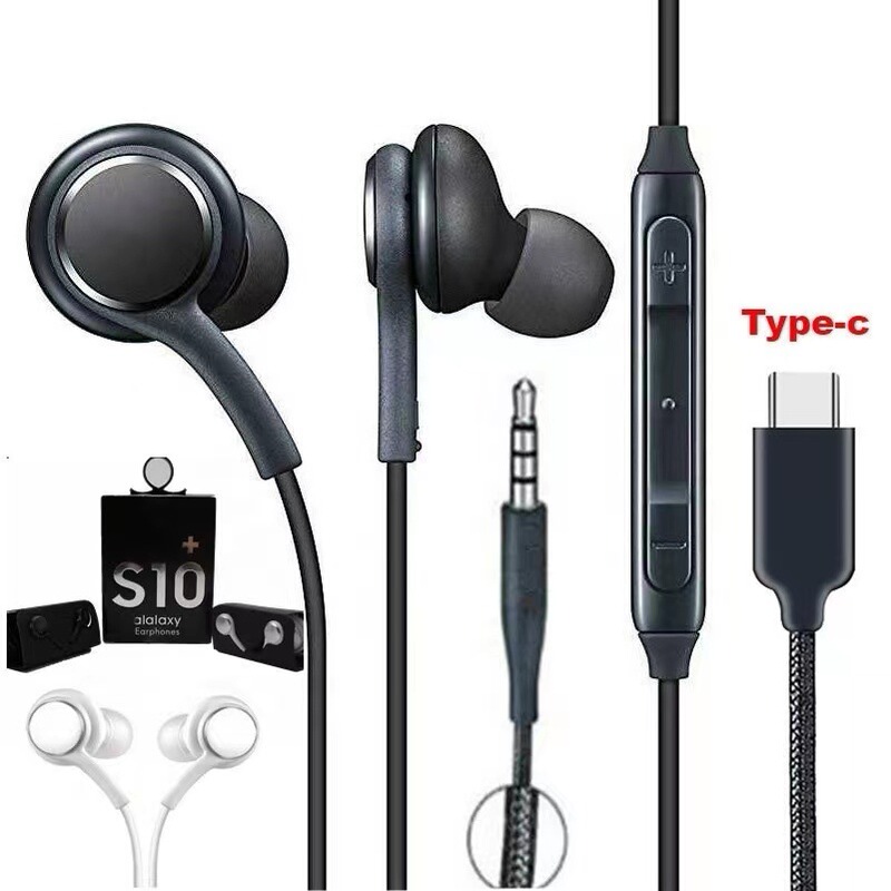 For Samsung AKG Note10/N20/s20 headphone TYPE-C digital in-ear wire headphones subwoofer
