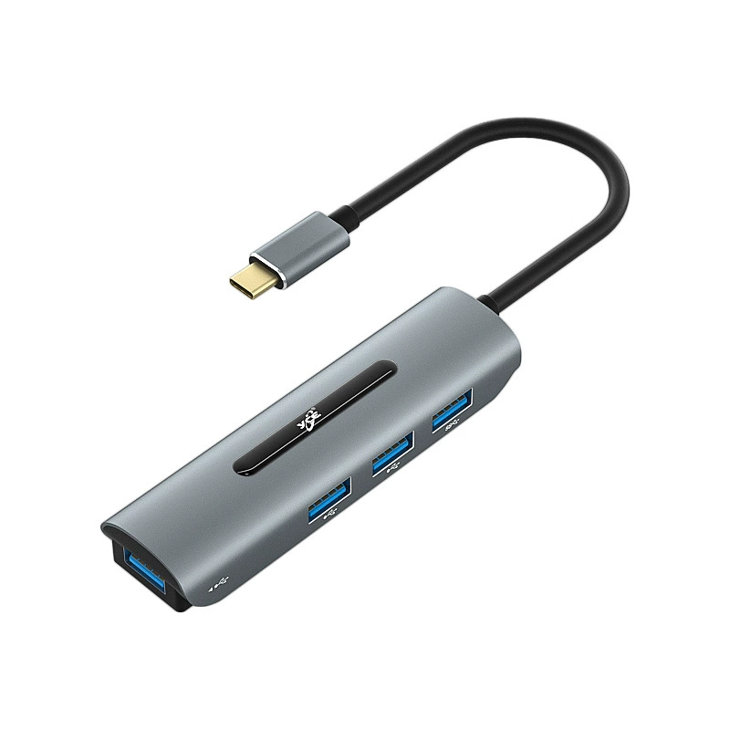 TYPE-C к USB3.0 концентратор «четыре в одном» док-станция из алюминиевого сплава USB-разветвитель кабель