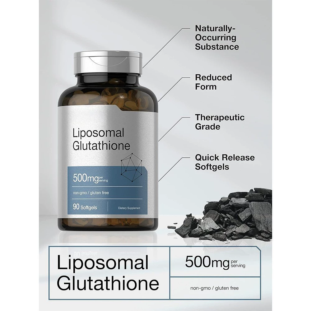 Спот Liposomal Glutathione Липосома глутатион мягкие капсулы для поддержки трансграничных