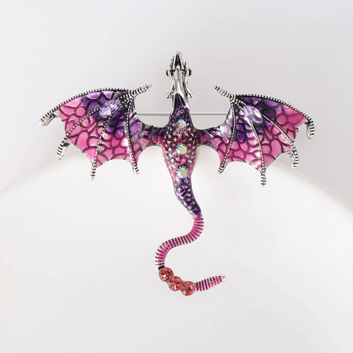 21g Weight Artificial Rhinestones Inlay Material Brooches Classification Banquet, Party, Street Occasion Alloy Material Animal Pattern Women's Gender Enamel Design Casual Style Casual Pin Animal Alloy Enamel Artificial Rhinestones Women's Brooches 31