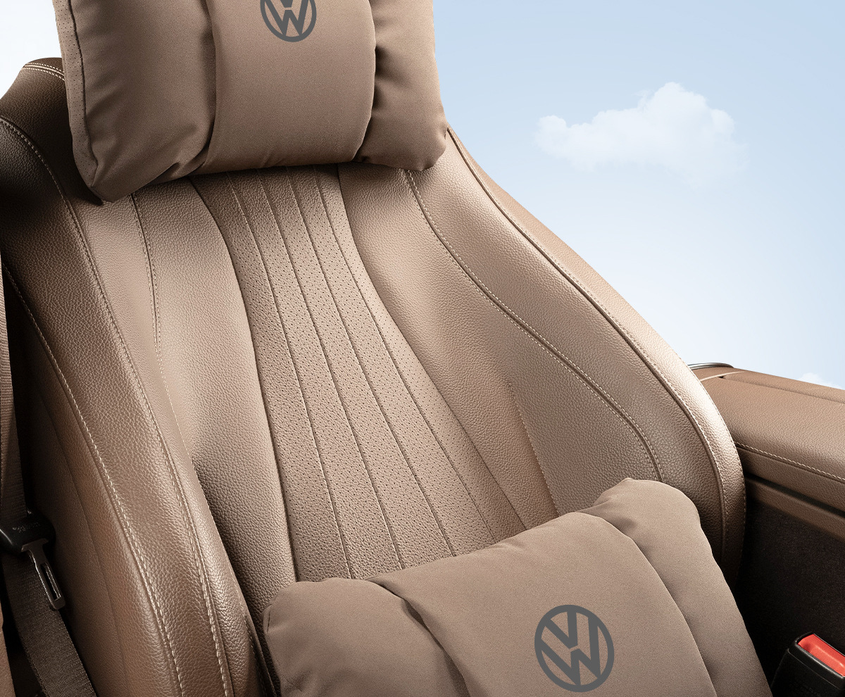 Suitable for Volkswagen Headrests and Neck Pillows, Lavida, Magotan, Cc, Passat, Sagitar, Tiguan, Tayron Seat Lumbar Cushions