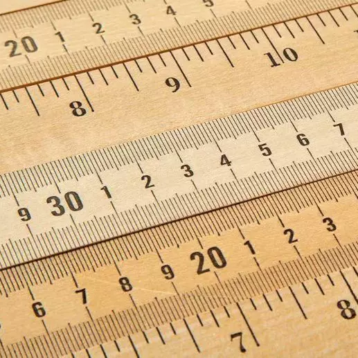 厂家批发直供直木尺100cm  双面双刻度尺子学生文具尺
