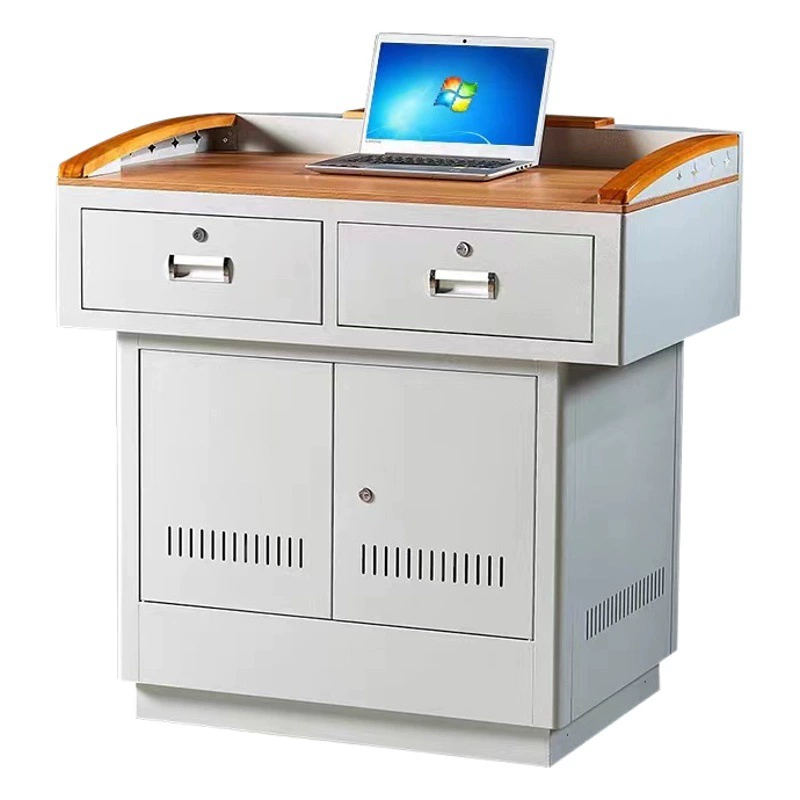 Мультимедийный Подиум Школьные учителя Лекционный стол Центрального управления Учебная Организация Лекционный стол Стальной многофункциональный флип-компьютерный стол