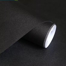 黑色PVC波音软片自粘墙纸冰晶画无框画相册耗材背面黑磨砂柜贴膜
