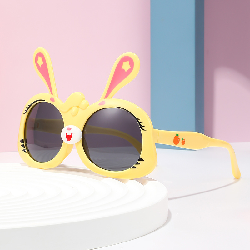 Protección solar ultra ligera coreana para niños gafas de sol marea niños bebés niñas gafas de sol caricatura bebés niñas gafas de sol