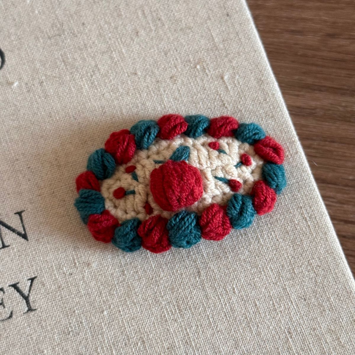 Weihnachtsgeschenk Süße Wolle Weihnachtshaarnadel Weihnachtselchsocken festliche Atmosphäre BB-Clip Ponyclip Seitenclip Haarschmuck_voghion.com