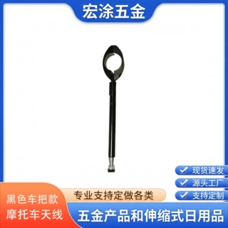 摩托车防风筝线切割器伸缩金属杆骑行保命防割喉防护工厂现货直发