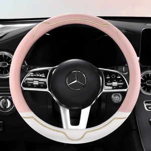 Dörd fəsil neytral mikrofiber dəri avtomobil sükan örtüyü
