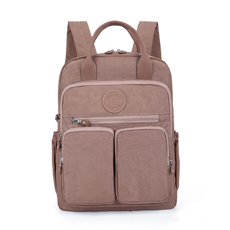 2025 primavera nueva bolsa de mamá mochila de moda mochila de nylon mochila de viaje de gran capacidad mochila multifuncional