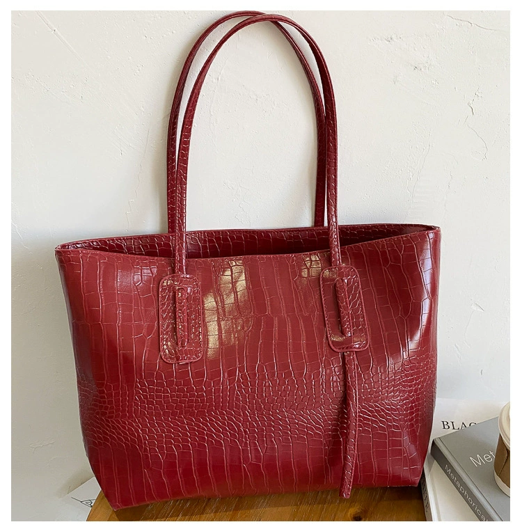 One-shoulder bag, capacious trendy style, internet-celebrity look, multiple colors