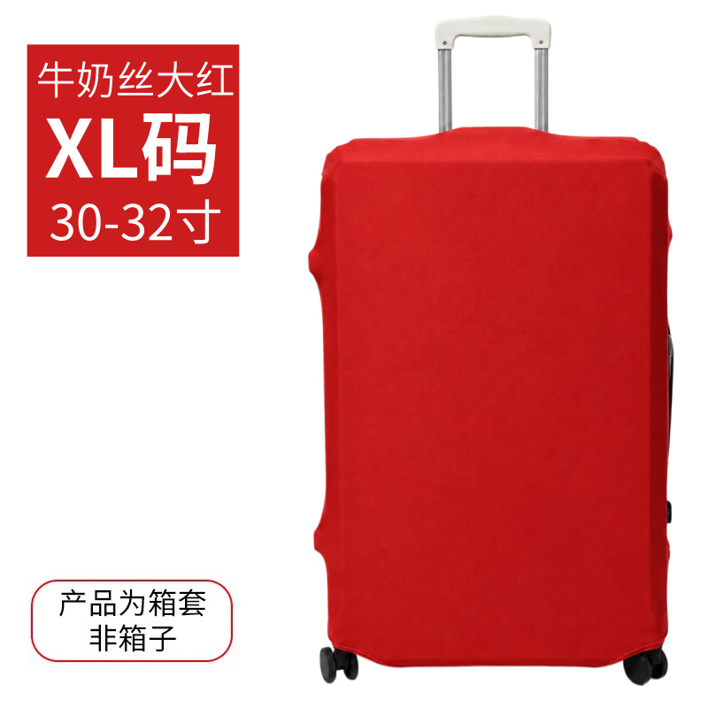 Đỏ XL size 30-32inch [bìa hộp] lụa sữa 180g