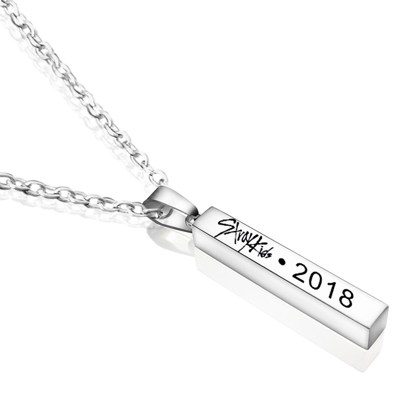 Collar de Acero Inoxidable con Colgante de Columna de los Deseos, Personalizable con Fechas de Cumpleaños, Cadena Versátil para Ropa, Éxito de Ventas en Yiwu image 1