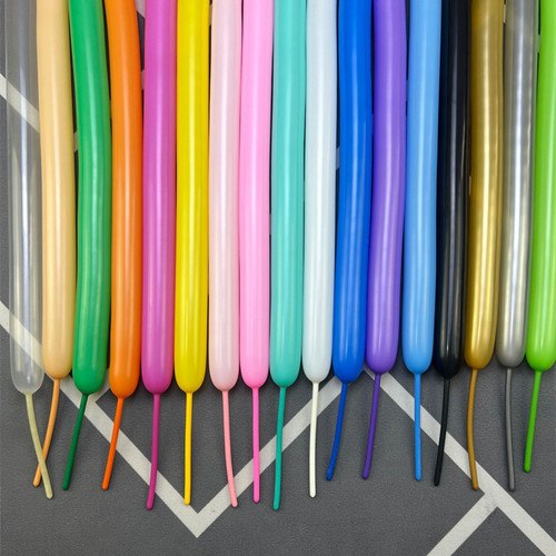 Thailand CB260 Magic Long Balloon 2g Thick Cartoon Animal Shape Clown Bouquet Woven Balloon Wholesale