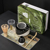Matcha, tools set, Japanese brush, tea set
