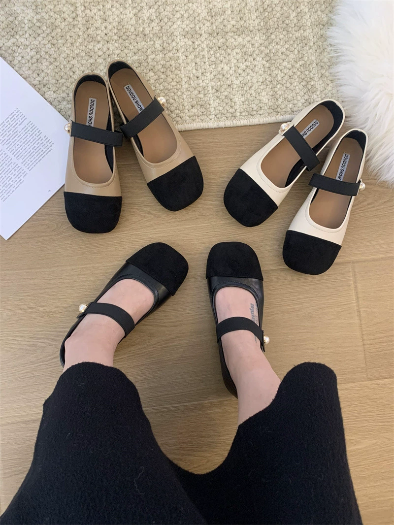 Осенняя обувь, подходит к юбке, туфли, стиль Chanel