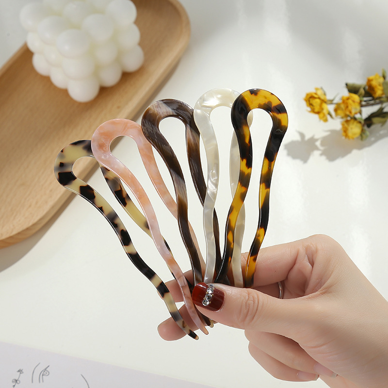 Hairpin Hair Accessories Type Vintage Style Geometric Acetic Acid Sheets Hairpin