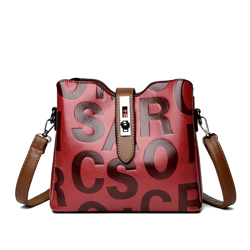 2023 invierno nueva bolsa de mensajero de hombro portátil estilo europeo y americano moda fresco Comercio exterior transfronterizo