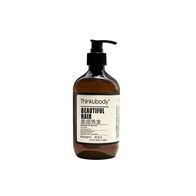 500ml 英国THINKUBODY天竺葵酒店版民宿洗发水沐浴露润肤乳护发素|undefined