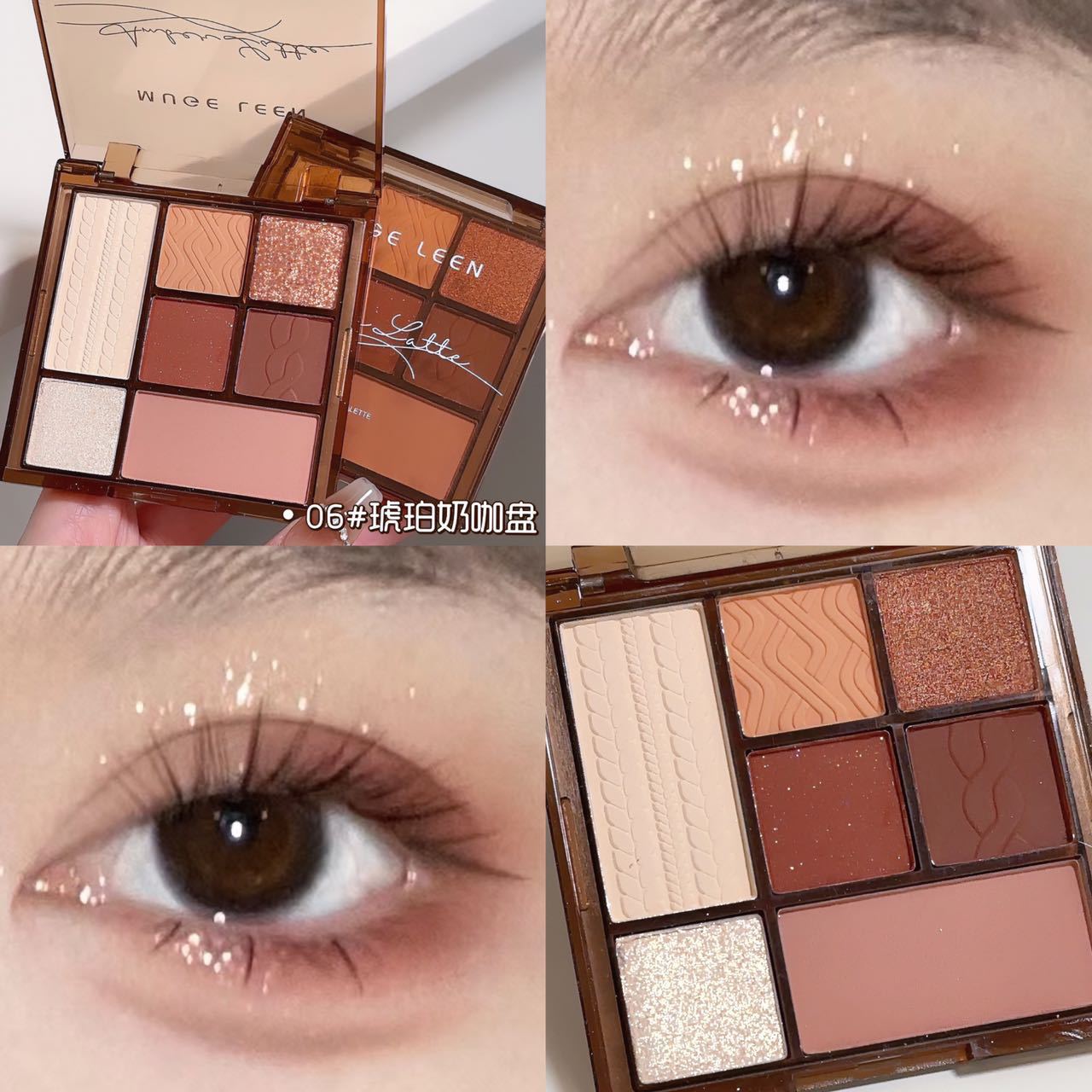 Nueva base de sombra de ojos de siete colores