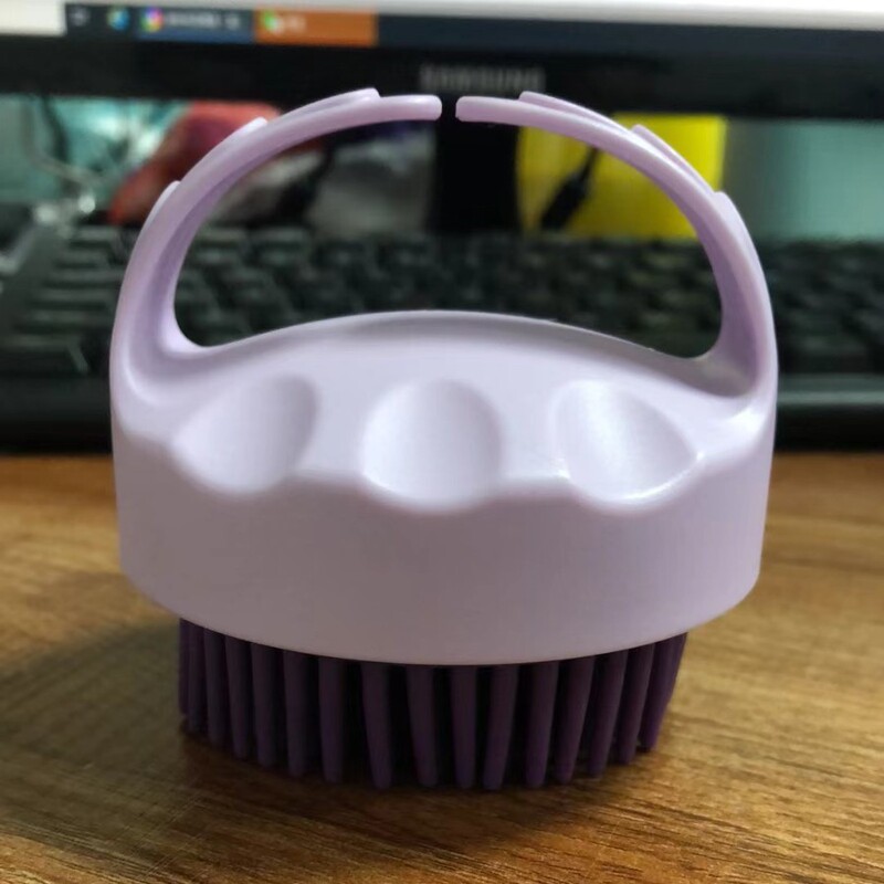 temu デリバリー手洗いシャンプーブラシ頭皮シャンプーブラシマッサージシャンプーコームマッサージャーシリコンコームヘッドスクラッチャー|undefined