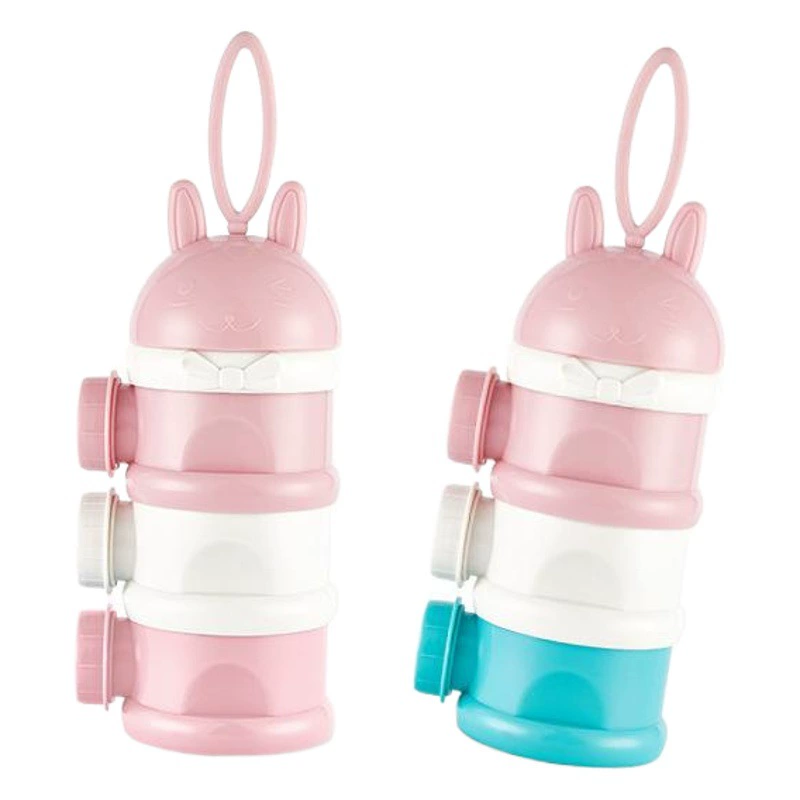 Прямая портативная коробка для сухого молока с фабрики, Детская трехслойная коробка для сухого молока большой емкости, может