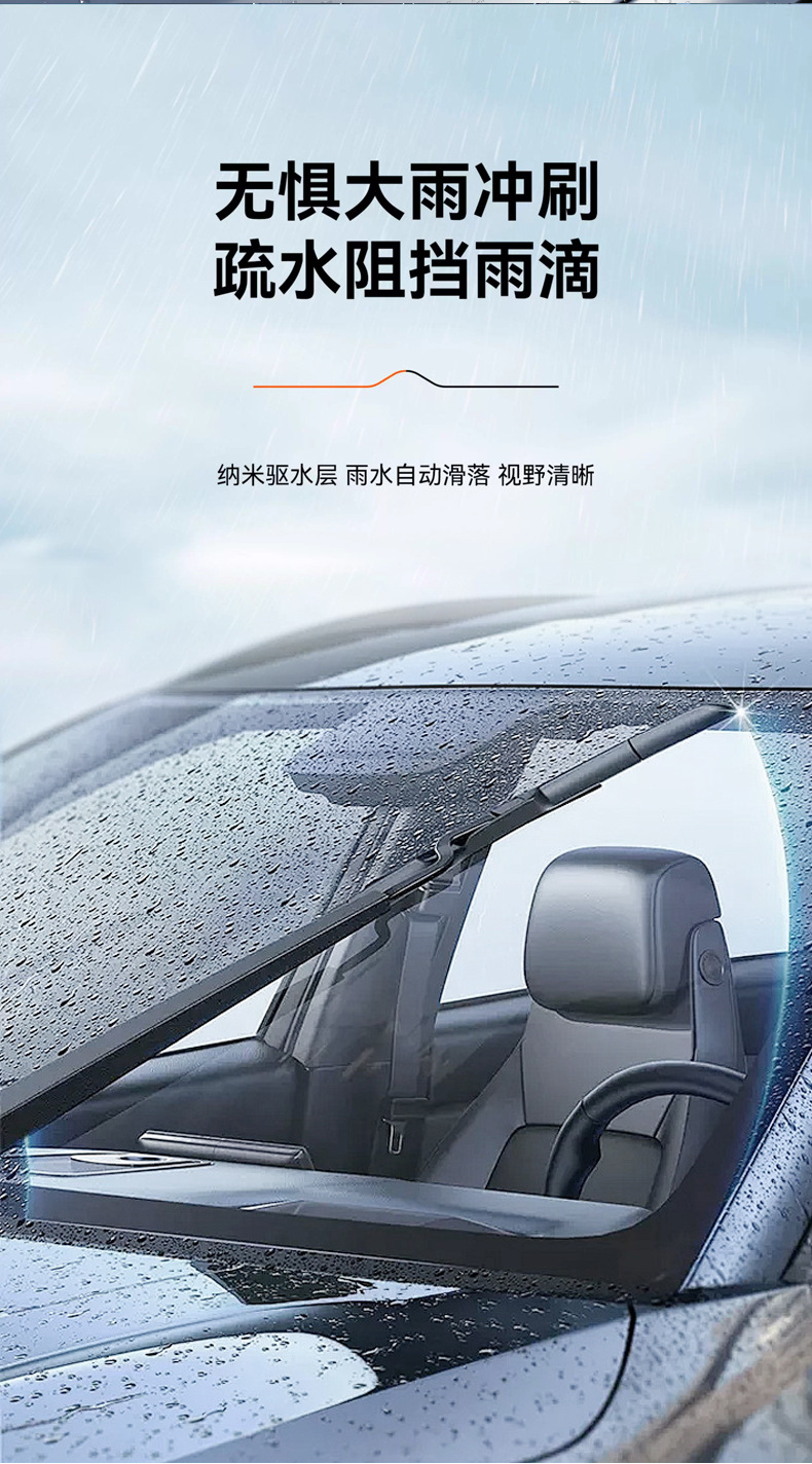 Suitable for Car Rearview Mirror Rainproof Spray Anti-Fog Agent Rainy Day Waterproof Window Glass Oil Film Removal Spray