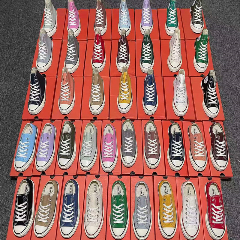 Putian Erconverse Rice Men's Shoes 1970s High-top Canvas Shoes Classic Student Couple Autumn and Winter Board Shoes for Women