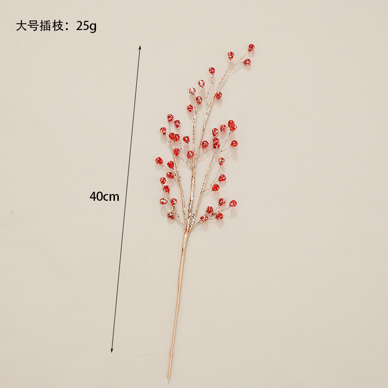 Buscando árboles de Navidad transfronterizos nuevos árboles de Navidad acrílicos rojos accesorios transparentes decoración festiva accesorios DIY