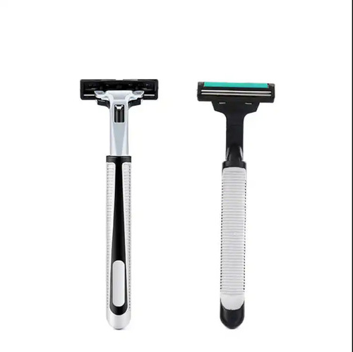 Manual Razor Blade Gillette Men's Portable Dual-Layer Shaving Head Accessories Wholesale Washable Three-in-One