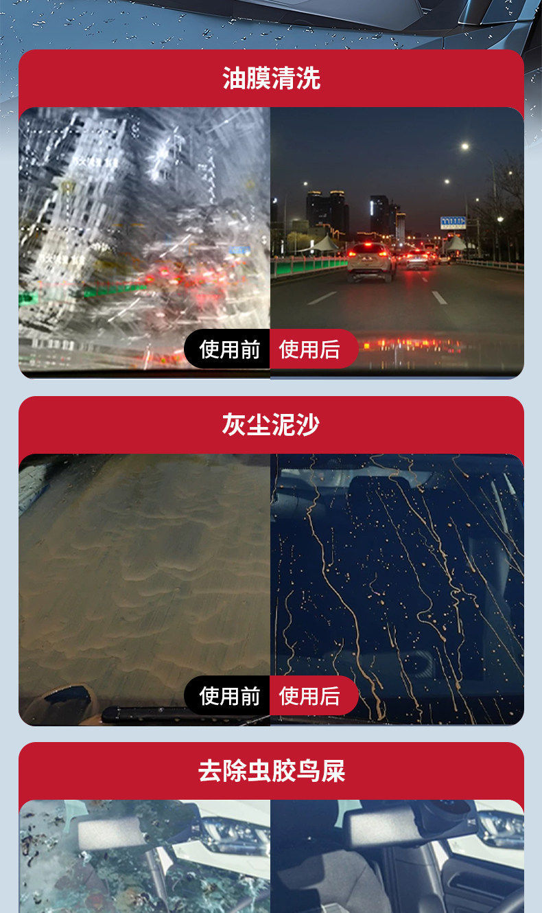 Deli Powerful Glass Cleaner for Cars, Anti-Freeze and Oil Film Remover, Resistant to -40 Degrees ℃ All-Season Wiper Fluid Manufacturer Wholesale