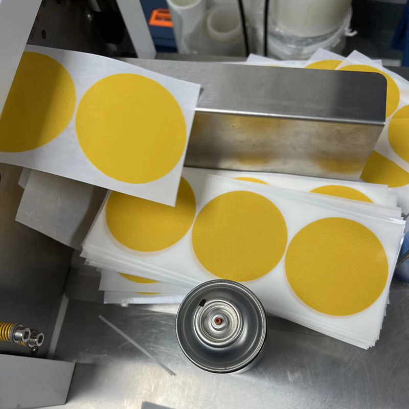 Malla de tela de fibra Cinta de doble cara Pegatina de alfombra Almohadilla de pie Malla fija Cinta de tela Circular transparente