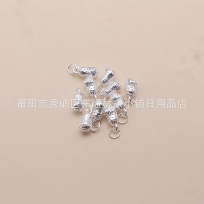 Zərgərlik ara hissələri Peanut Pendant Spacer Beads DIY Materials