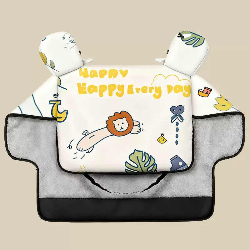 2025新款电动车挡风被冬季双面防水防风加绒加厚简约电瓶车防风罩