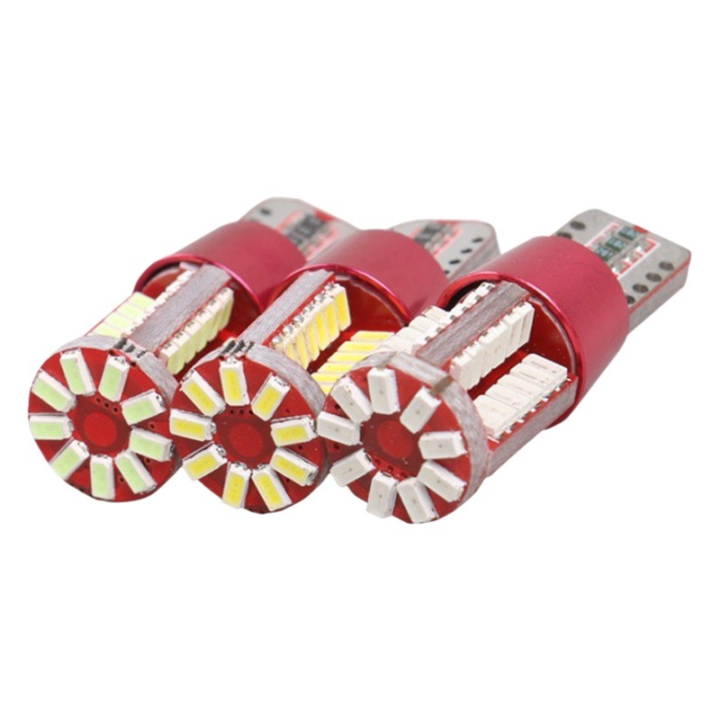 Nuevo T10-3014-57smd de luz de ancho de decodificación 57led bombilla de luz de ancho de coche Super brillante luz de la matrícula