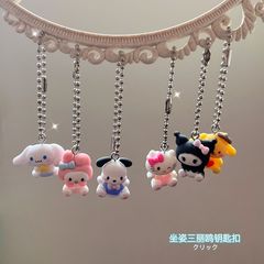 Cute Sanrio keychain kt Pacha dog sweet girl pendant ins Japanese exquisite bestie gift jewelry