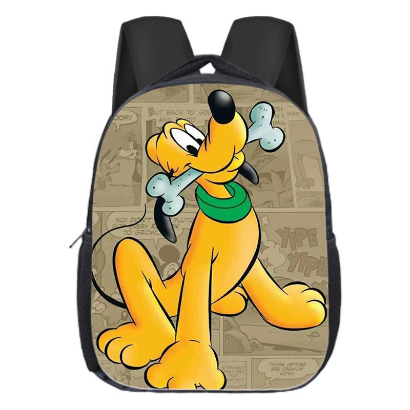 Mochila escolar popular de Mickey para niños, mochila de jardín de infantes, dibujos animados, linda, versátil, para estudiantes de primaria, mochila de gran capacidad, ligera