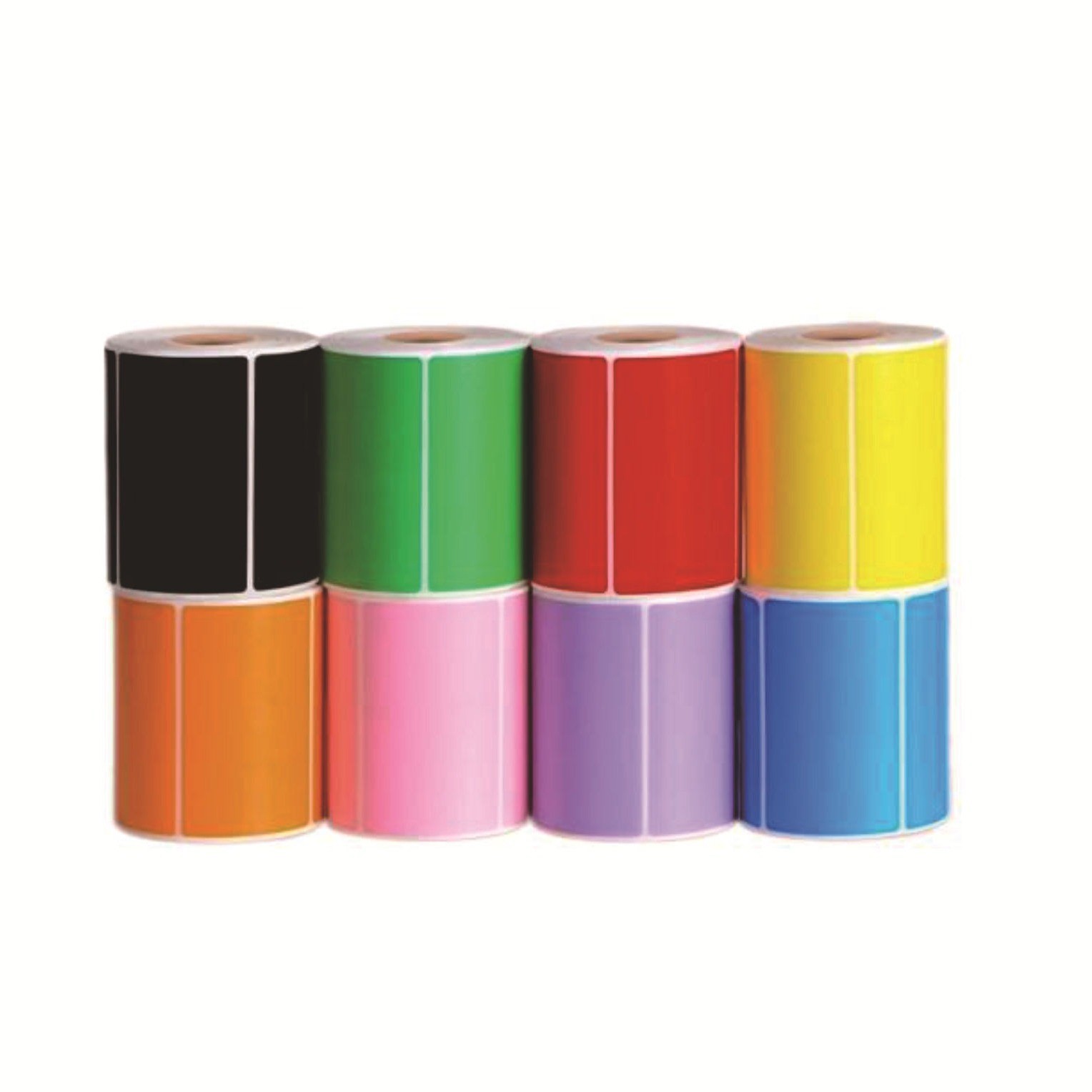 Etiquetas de papel sintético a prueba de agua a prueba de aceite adhesivo no se rompe una variedad de colores opcionales de papel imprimible