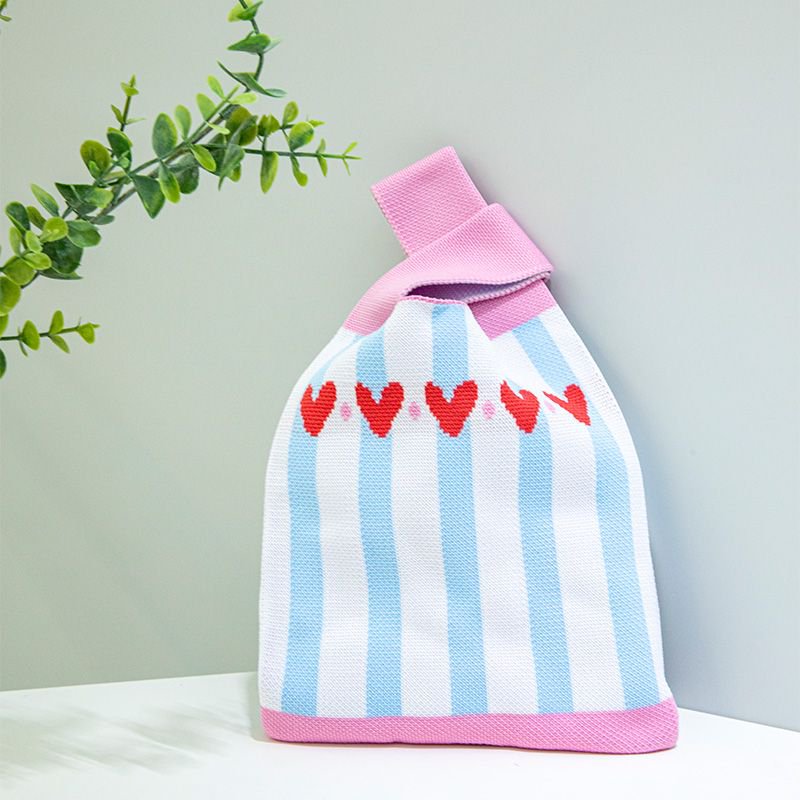 新款户外百搭针织托特包网红手办包包手机收纳包包ins女士手提包