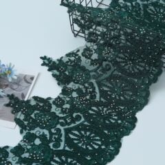 パーマドリルの車の骨刺繍レースのカラーの現物の服装のアクセサリのドレスの装飾の部品の刺繍のレース
