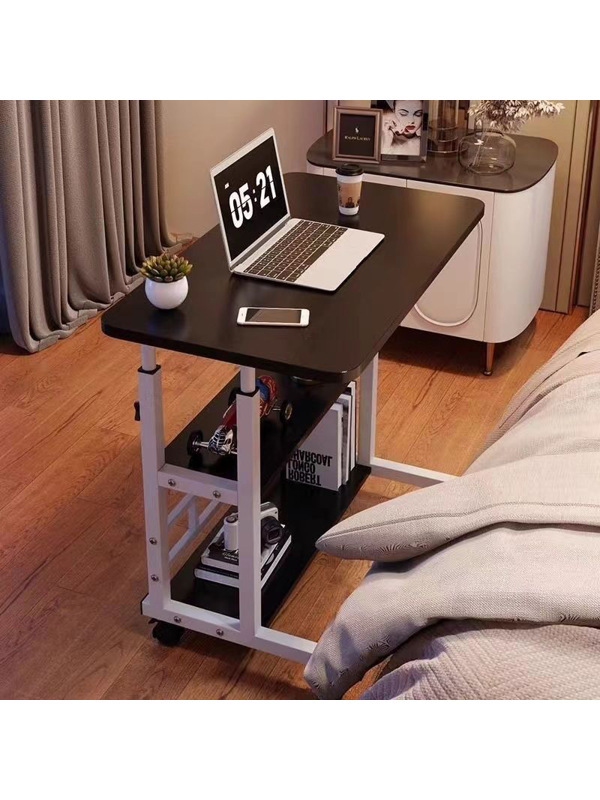 Bedside Table, Movable Simple Small Table, Bedroom Home Student Desk, Simple Adjustable Dormitory Computer Desk for Lazy People Bedside Table, Movable Simple Small Table, Bedroom Home Student Desk, Simple Adjustable Dormitory Computer Desk for Lazy People