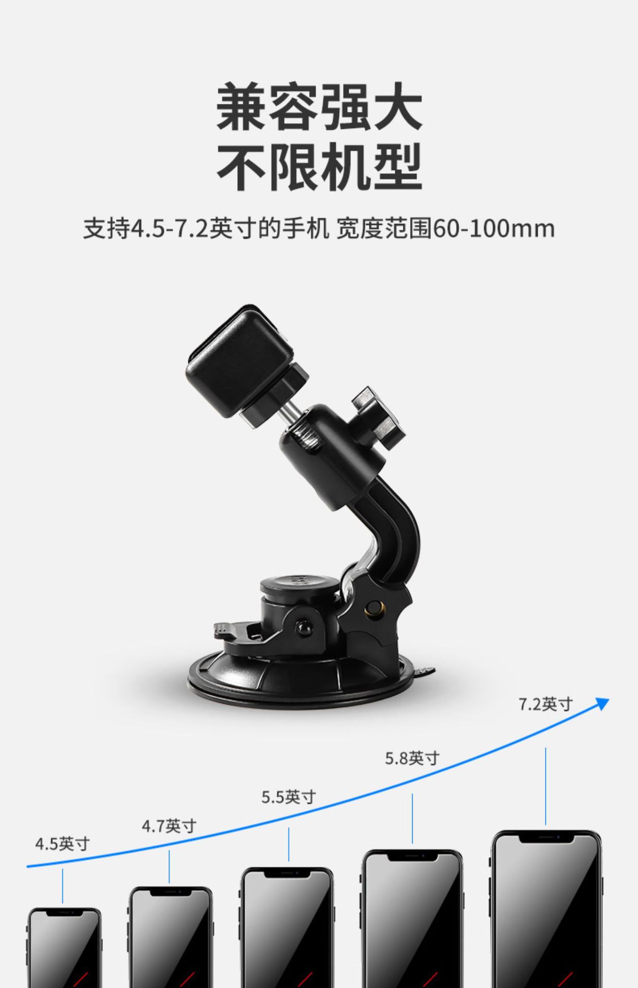 Multifunctional car car phone holder car phone holder car phone holder car camera holder car rearview mirror holder